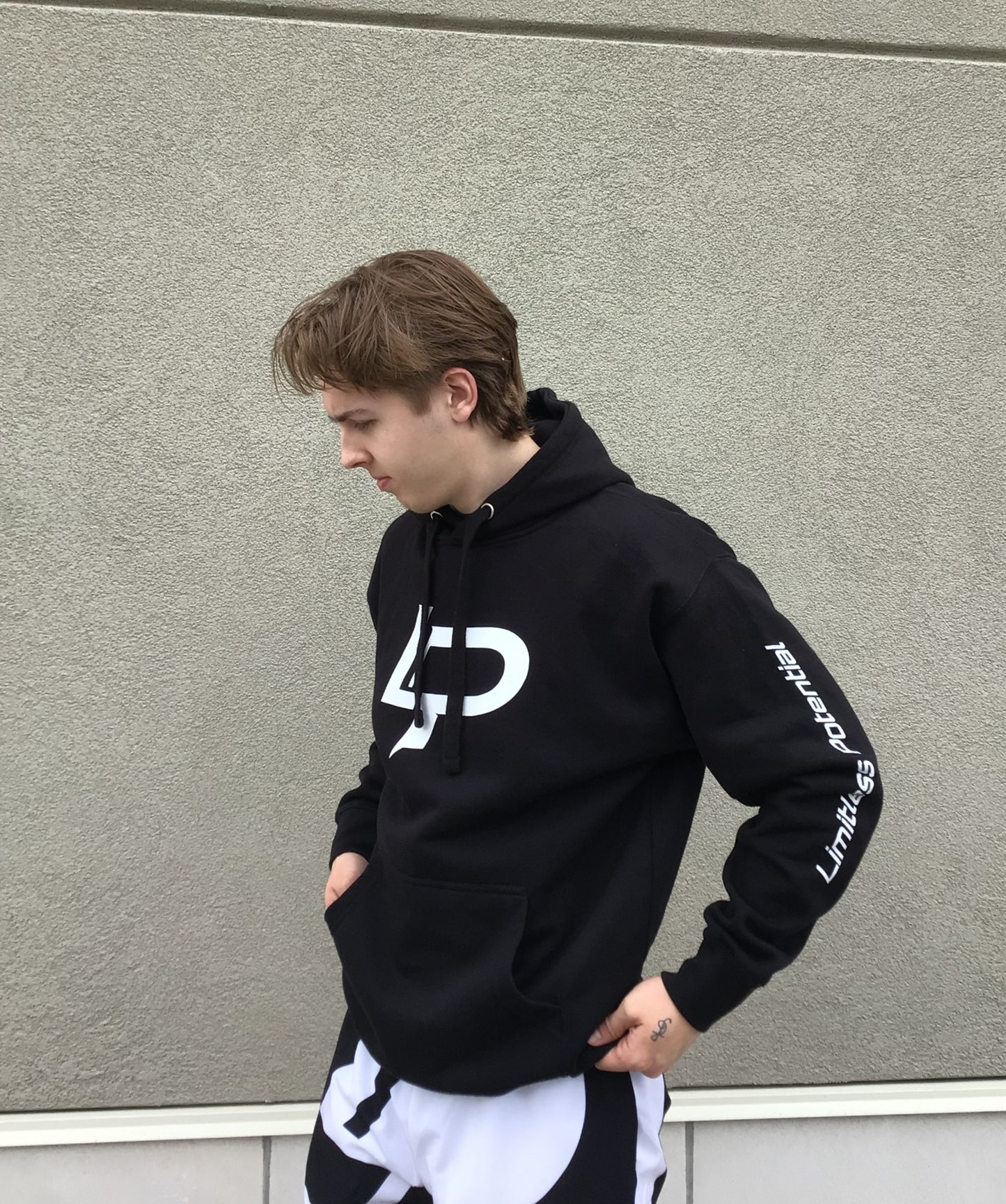 Limitless Potential Pro Series Hoodie With Signature Sleeve Print