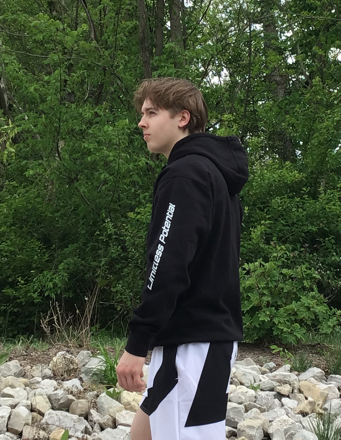 Limitless Potential Pro Series Hoodie With Signature Sleeve Print