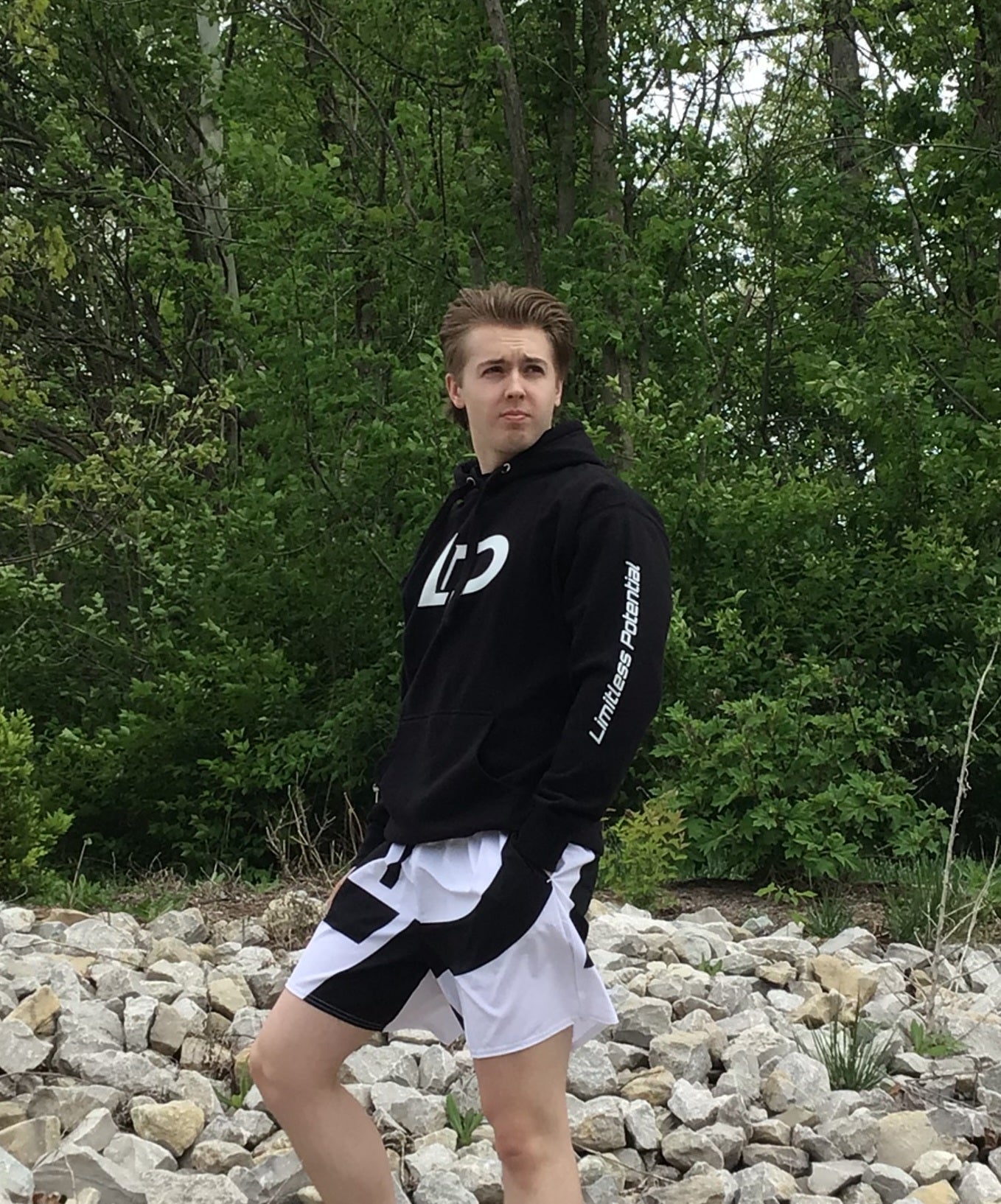 Limitless Potential Pro Series Hoodie With Signature Sleeve Print